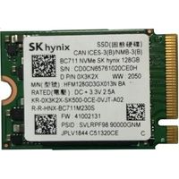 Hynix HFM128GD3GX013N BC711 Internal Solid State Drive - 128 GB - NVMe PCIe 3.0 x4 - M.2 2230