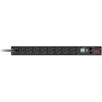 APC by Schneider Electric Rack PDU, Switched, 1U, 15A, 100/120V, (8)5-15 - Switched - NEMA 5-15P - 8 x NEMA 5-15R - 100 V, 120 V - 1440 W - 12 ft Cord Length - 1U - Rack-mountable