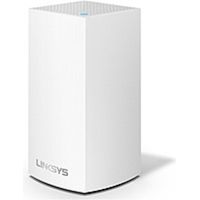 Linksys Velop WHW01 Wi-Fi 5 IEEE 802.11ac Ethernet Wireless Router - 2.40 GHz ISM Band - 5 GHz UNII Band(3 x Internal) - 162.50 MB/s Wireless Speed - 2 x Broadband Port - Gigabit Ethernet