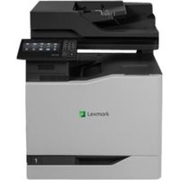 Lexmark CX820de Laser Multifunction Printer - 220V - Color - Copier/Fax/Printer/Scanner - 52 ppm Mono/52 ppm Color Print - 2400 x 600 dpi Print - Automatic Duplex Print - 650 sheets Input - Color Scanner - 1200 dpi Optical Scan