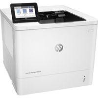 HP 3GY10ABGJ LaserJet Managed E60165DN Black and White Printer - 650 Sheets Capacity - 65 Pages Per Minute - 1200x1200 DPI - White