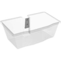 Tryten T2557 Catch-All Supply Caddy For Any Tryten Cart - Cart Mount - Translucent Plastic