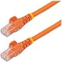 StarTech.com 14ft CAT6 Ethernet Cable - Orange Snagless Gigabit - 100W PoE UTP 650MHz Category 6 Patch Cord UL Certified Wiring/TIA - 14ft Orange CAT6 Ethernet cable delivers Multi Gigabit 1/2.5/5Gbps & 10Gbps up to 160ft - 650MHz - Fluke tested to ANSI/T