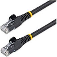 StarTech.com 3ft CAT6 Ethernet Cable - Black Snagless Gigabit - 100W PoE UTP 650MHz Category 6 Patch Cord UL Certified Wiring/TIA - 3ft Black CAT6 Ethernet cable delivers Multi Gigabit 1/2.5/5Gbps & 10Gbps up to 160ft - 650MHz - Fluke tested to ANSI/TIA-5