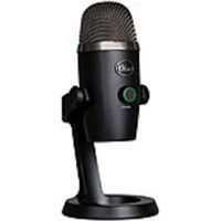 Blue Yeti Nano Wired Condenser Microphone - 20 Hz to 20 kHz - Cardioid, Omni-directional - Desktop, Stand Mountable - USB