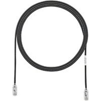 Panduit Cat.6e UTP Patch Network Cable - 7 ft Category 6e Network Cable for Network Device - First End: 1 x RJ-45 Network - Male - Second End: 1 x RJ-45 Network - Male - Patch Cable - 28 AWG - Black - 1