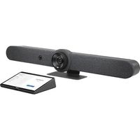 Logitech Rally Bar Video Conference Equipment - For Video Conferencing - 3840 x 2160 Video (Live) - 4K - 1 x Network (RJ-45) - 1 x HDMI In - 2 x HDMI Out - USB - Gigabit Ethernet - Wireless LAN - Internal Microphone(s) - Wall Mountable, TV Mountable