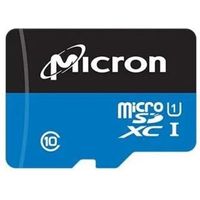 Micron MTSD064AQC6MS-1WT Micro SDXC Memory Card - 64 GB - Class 10