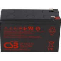 CSB GP1272 12 Volts 7.2 Amps Sealed Lead Acid Quick-connect Battery