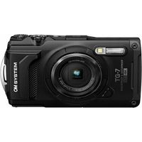 Olympus OM SYSTEM TG-7 12 Megapixel Compact Camera - Black - 1/2.33