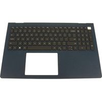 Dell 4D4C0 Palmrest Assembly With US-International Backlit Keyboard Without Optional USB-C Port for Inspiron 3520, 3521, 3525 - Dark Blue With Speckles