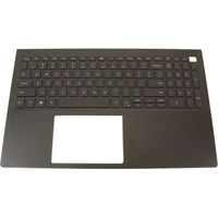 Dell W7PK2 Palmrest Assembly with US-International Backlit Keyboard for Vostro 5501, 5502 - Black