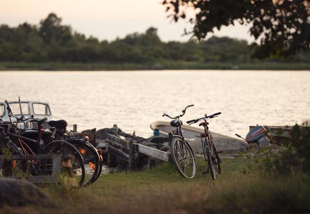 Bikes by the sea