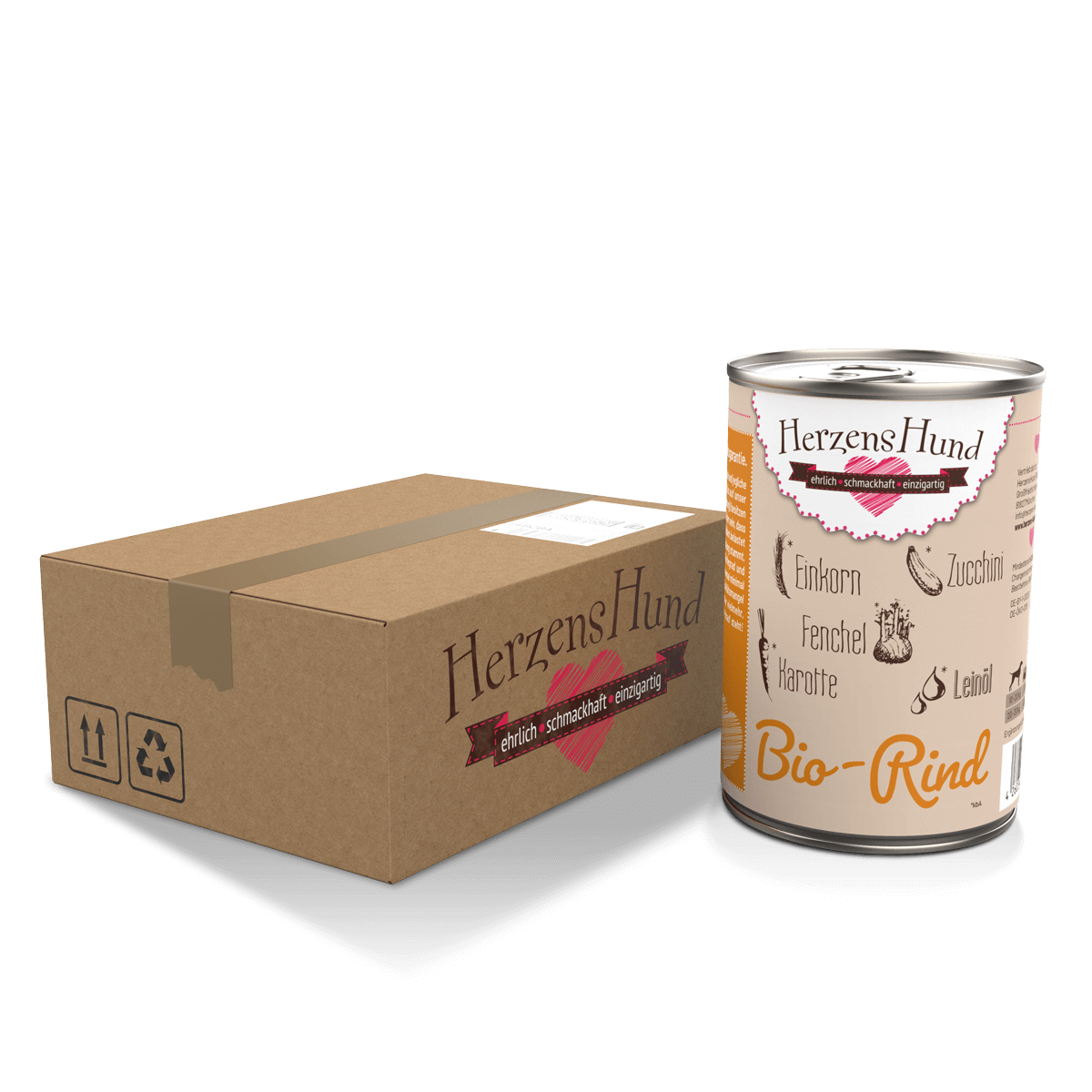 Bio-Rind mit Bio-Gemüse