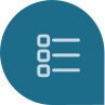 List icon blue 