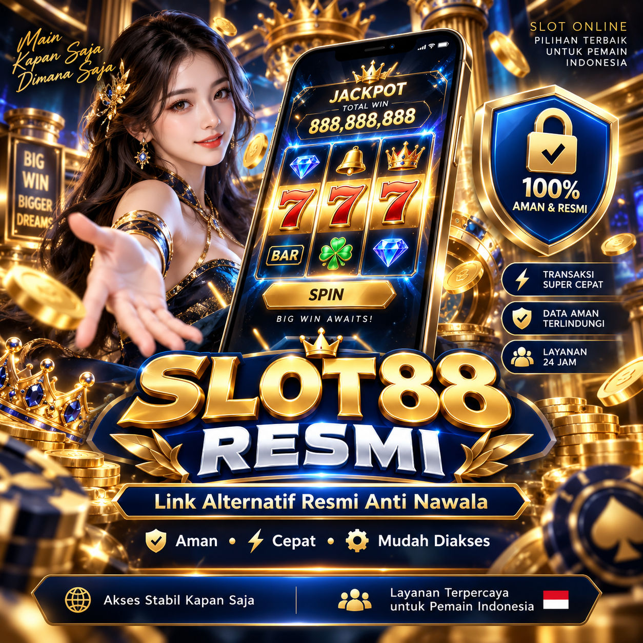 SLOT88 RESMI Situs Slot Gacor Terpercaya