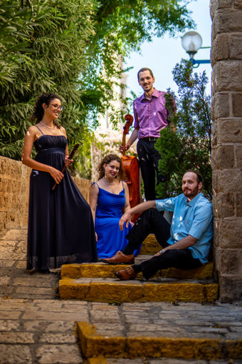 Nari on the streets of Jaffa
