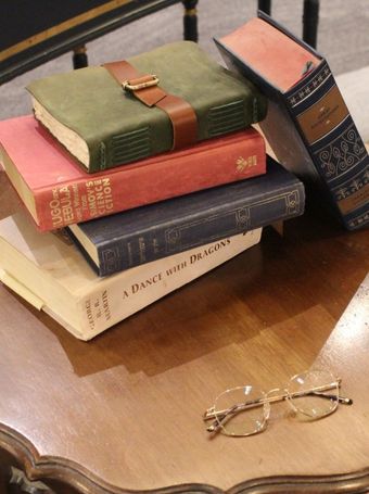 Witches Book Pile