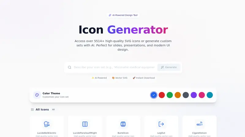 Icon Generator