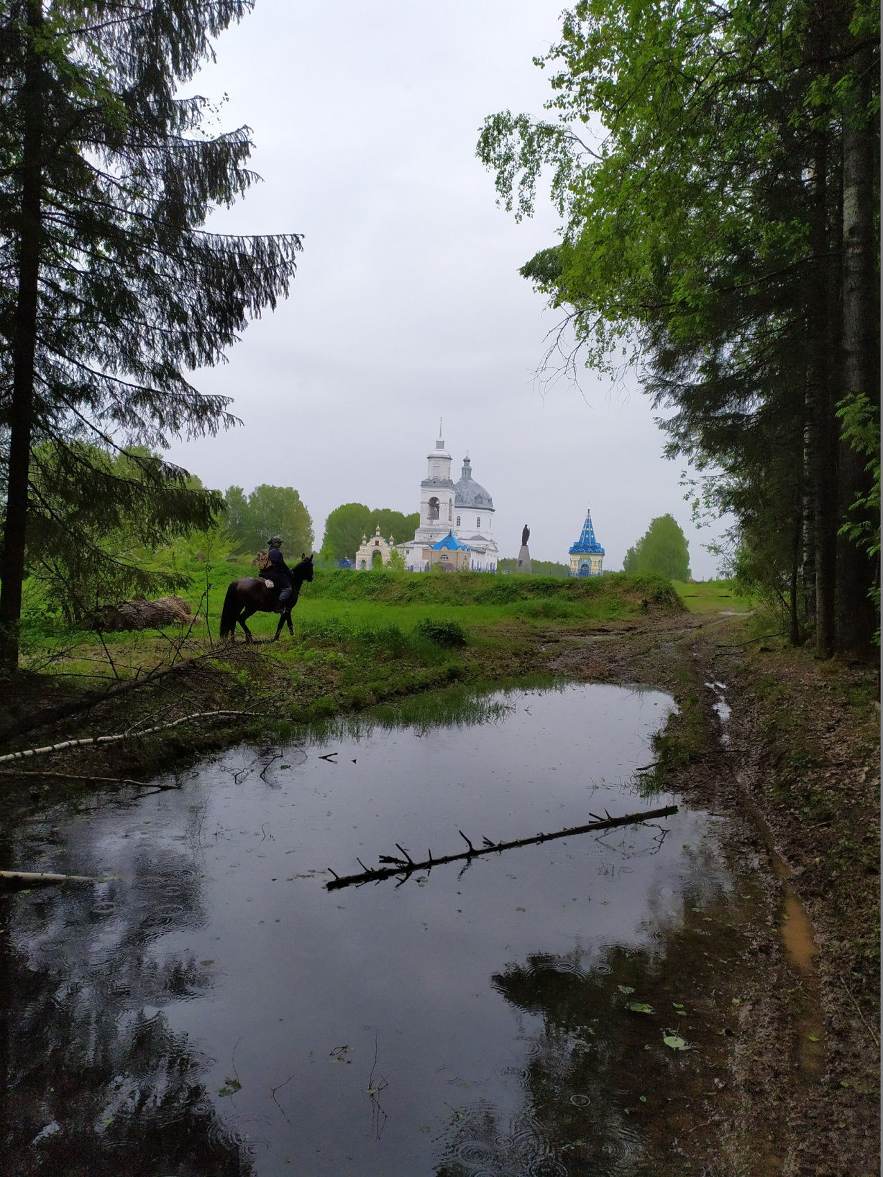 Однодневный конный поход Великорецкое - Горохово