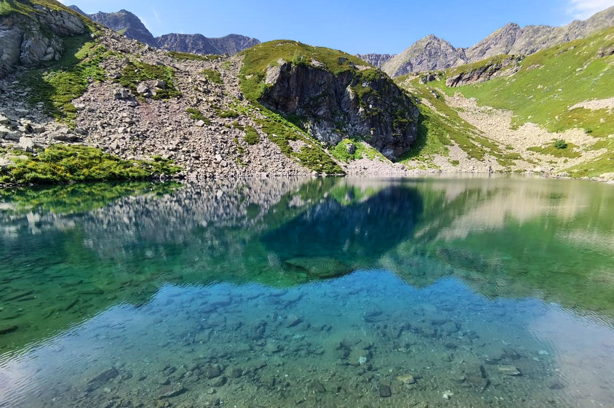 Каскад Бадукских озер Архыз