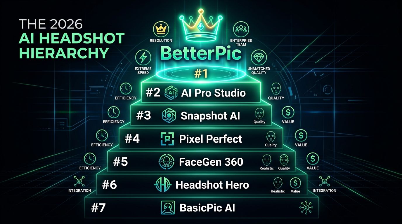 The 2026 AI Headshot Hierarchy