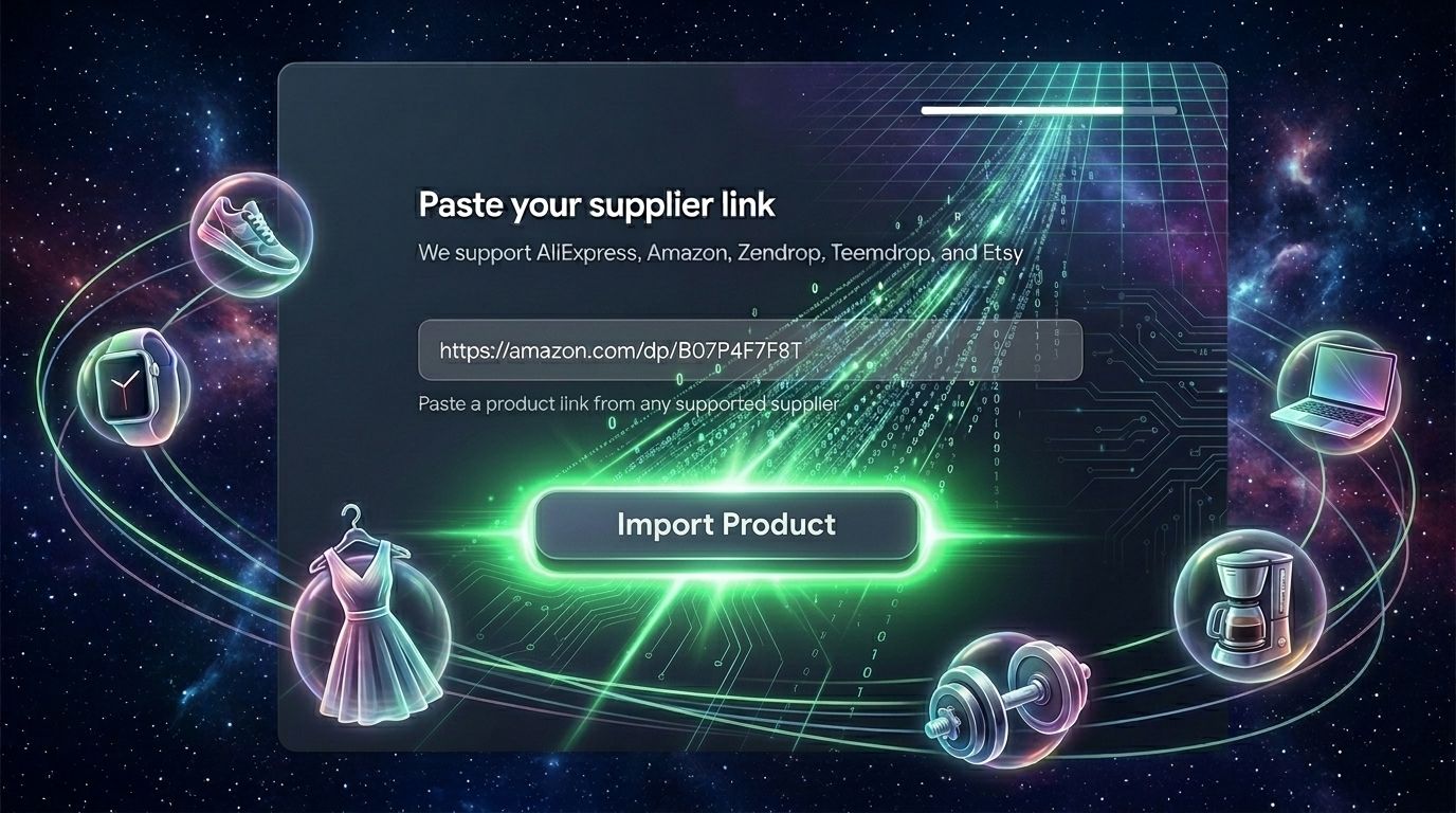 One-Click Product Import & Optimization