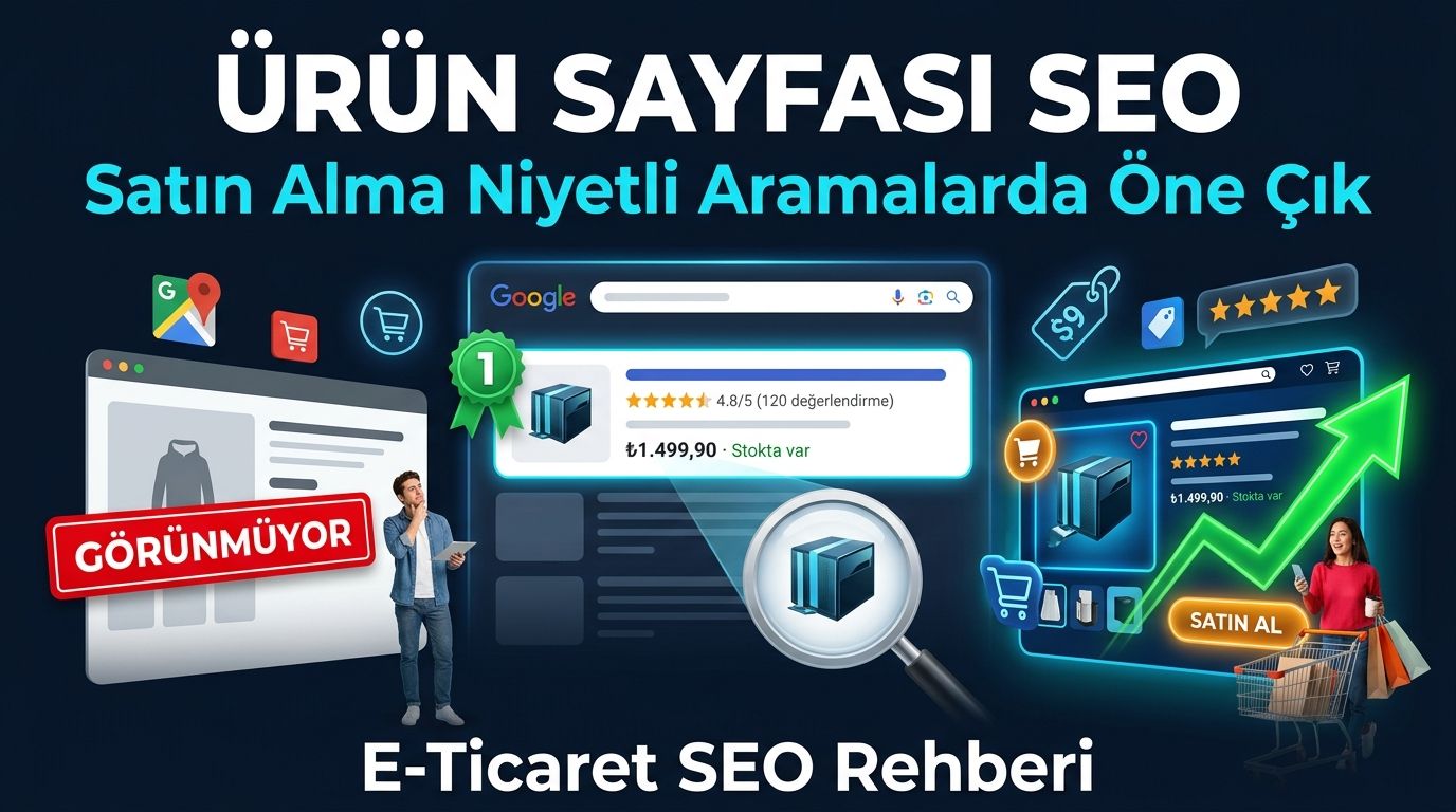 Ürün Sayfası SEO: Satın Alma Niyetli Aramalarda Öne Çıkma Rehberi