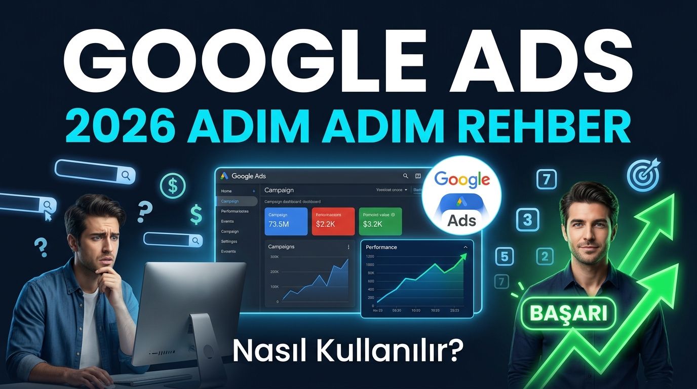 Google Ads Nasıl Kullanılır? 2026 Rehberi (Adım Adım)