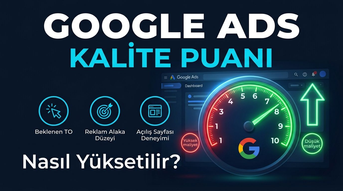Google Ads'de Kalite Puanı Nedir? Nasıl Yükseltilir?
