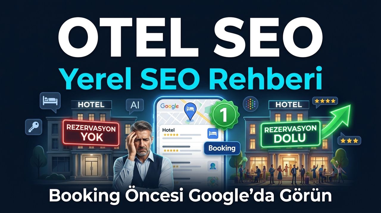 Otel ve Konaklama İşletmeleri İçin Yerel SEO: Booking Öncesi Google'da Görünme Rehberi