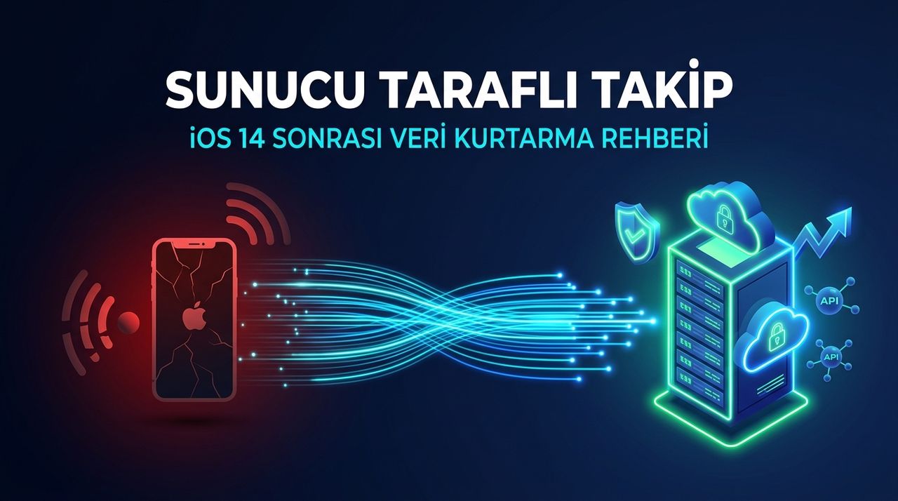 Sunucu Taraflı Takip (Server-Side Tracking) Nedir? iOS 14 Sonrası Reklam Verilerinizi Kurtarmanın 5 Yolu