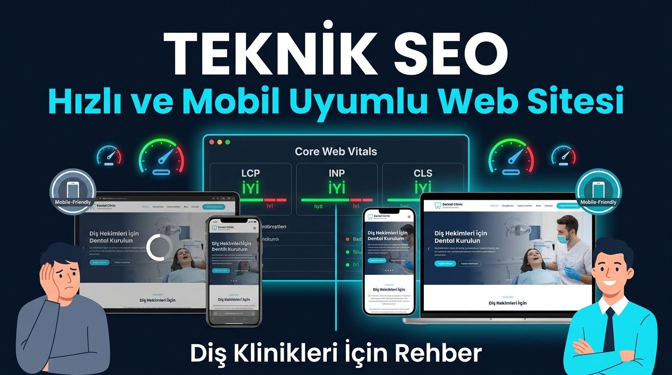Diş Hekimleri İçin Teknik SEO: Hızlı ve Mobil Uyumlu Web Sitesi Kurulumu