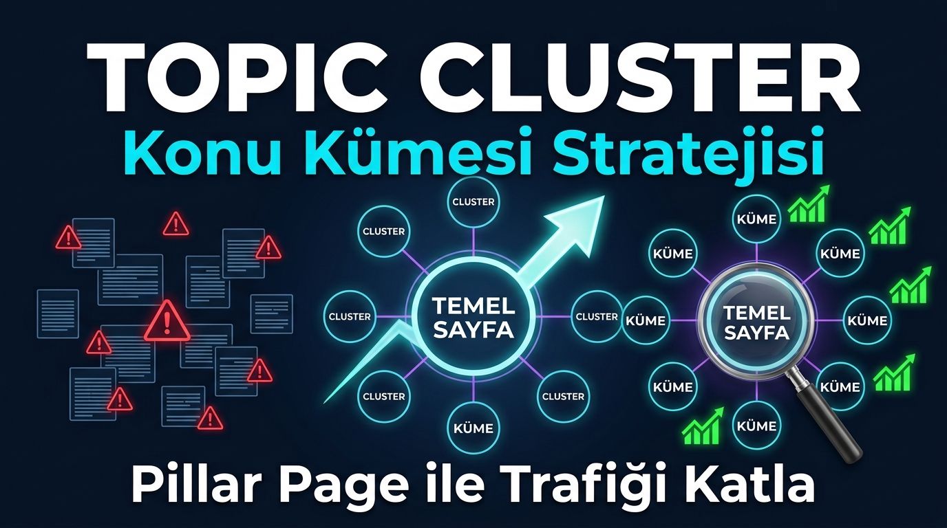 Topic Cluster (Konu Kümesi) Stratejisi: Pillar Page ile Organik Trafiği Katlama