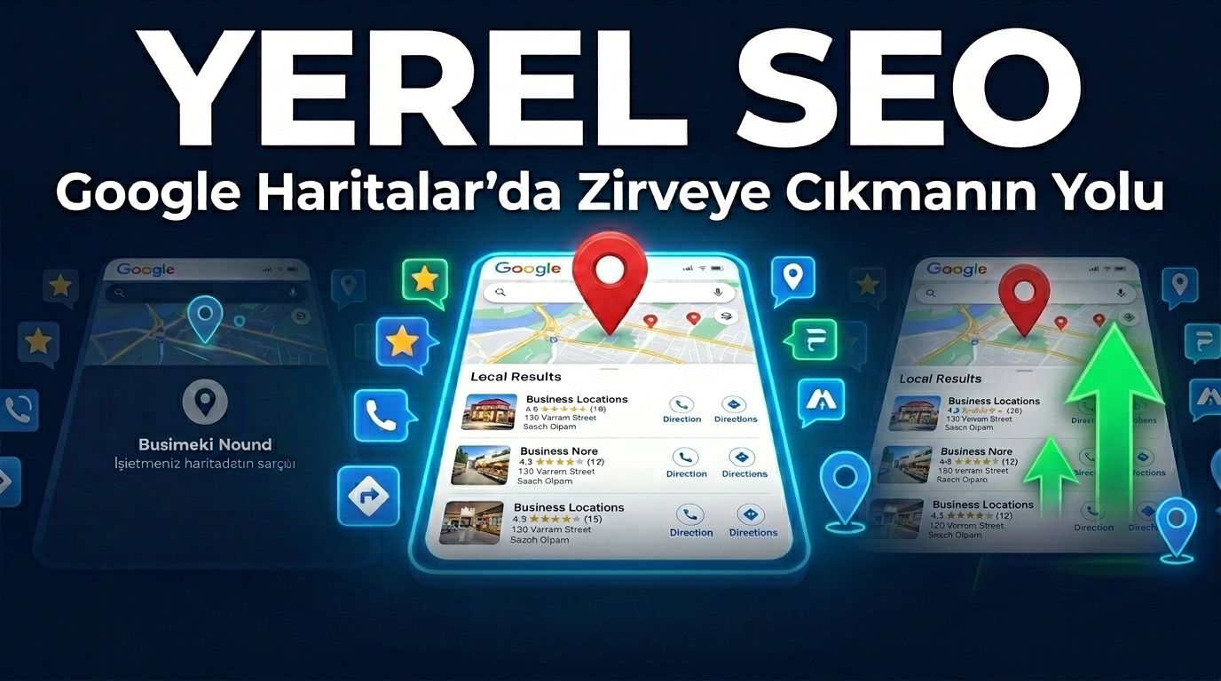 Yerel SEO Nedir? İşletmenizi Google Haritalar'da Zirveye Taşıma Rehberi