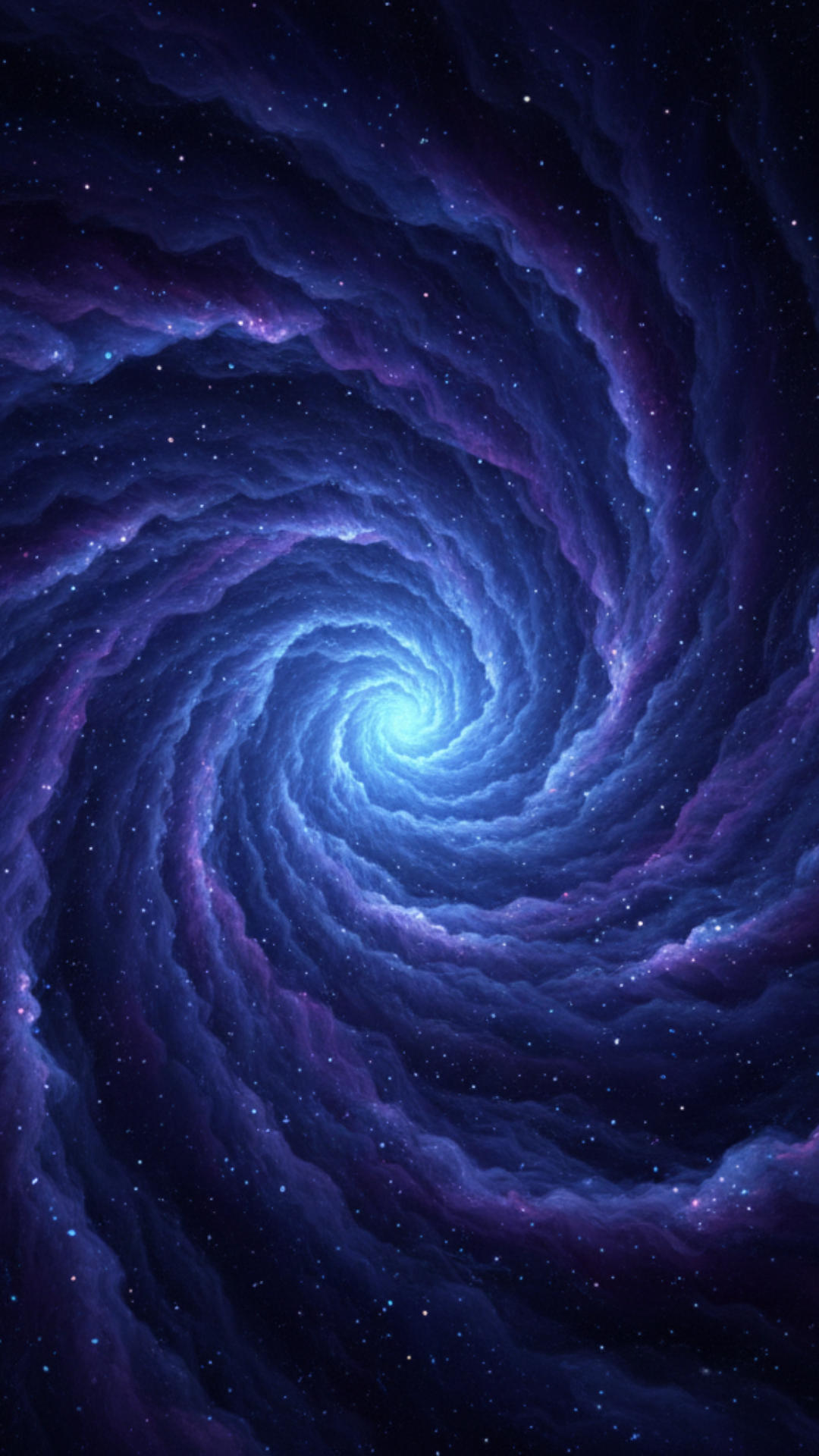 Cosmic Dust Vortex — Abstract wallpaper for Android