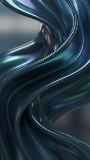 Liquid Metal Flow — Abstract wallpaper