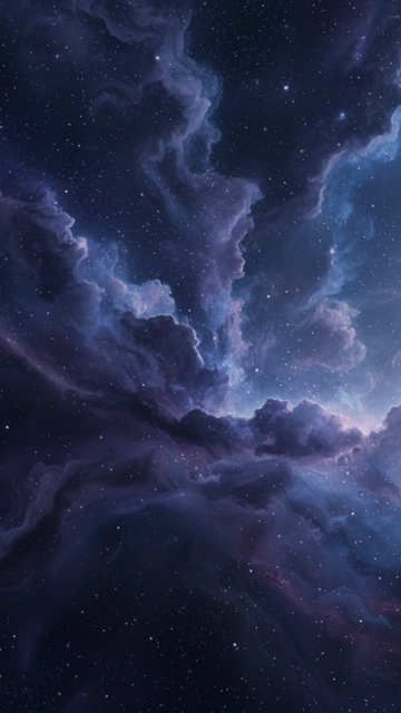 Nebulous Cosmic Dust — Abstract wallpaper