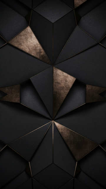 Deep Shadow Geometry — Dark wallpaper
