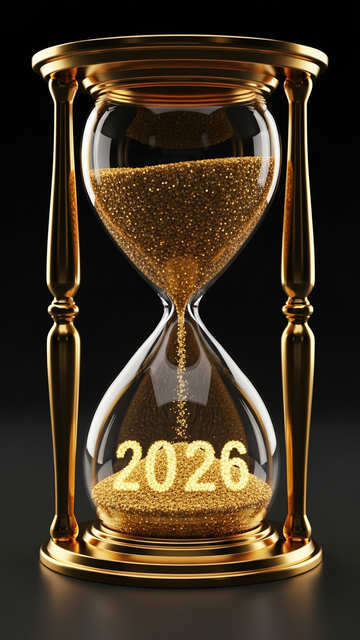 Golden New Year Time — Designs wallpaper