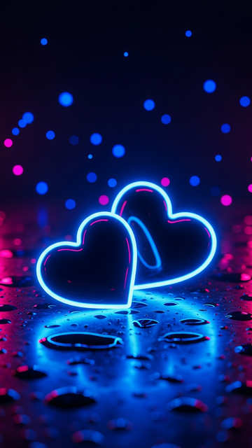 Neon Valentines Day — Designs wallpaper