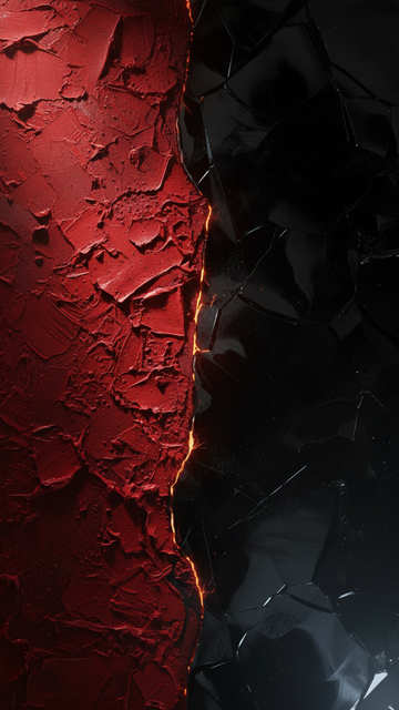 Red Black Split — Designs wallpaper