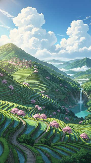 Green Step Farming — Nature wallpaper