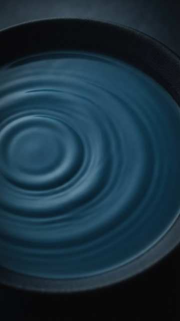 Azure Liquid Ripples — Patterns wallpaper