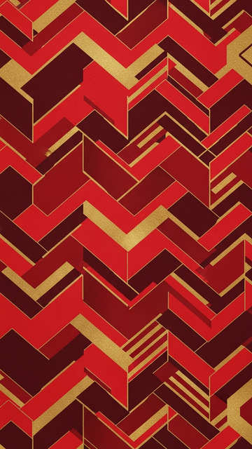 Crimson and Gold Knotwork — Patterns wallpaper