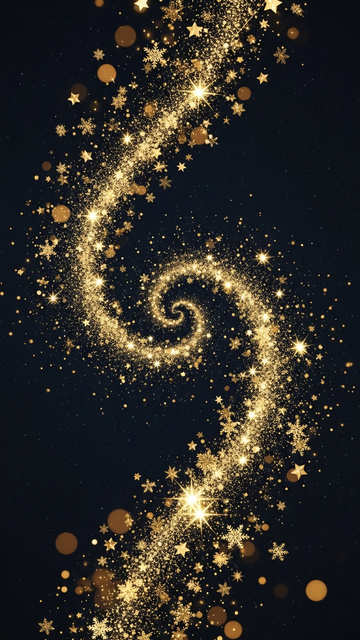 Swirling Christmas — Patterns wallpaper