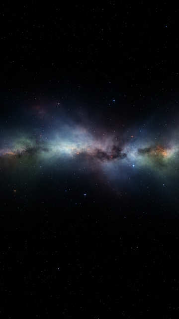 Shadowy Cosmic Abyss — Space wallpaper