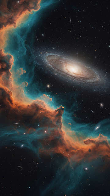 Vibrant Cosmic Nebula — Space wallpaper
