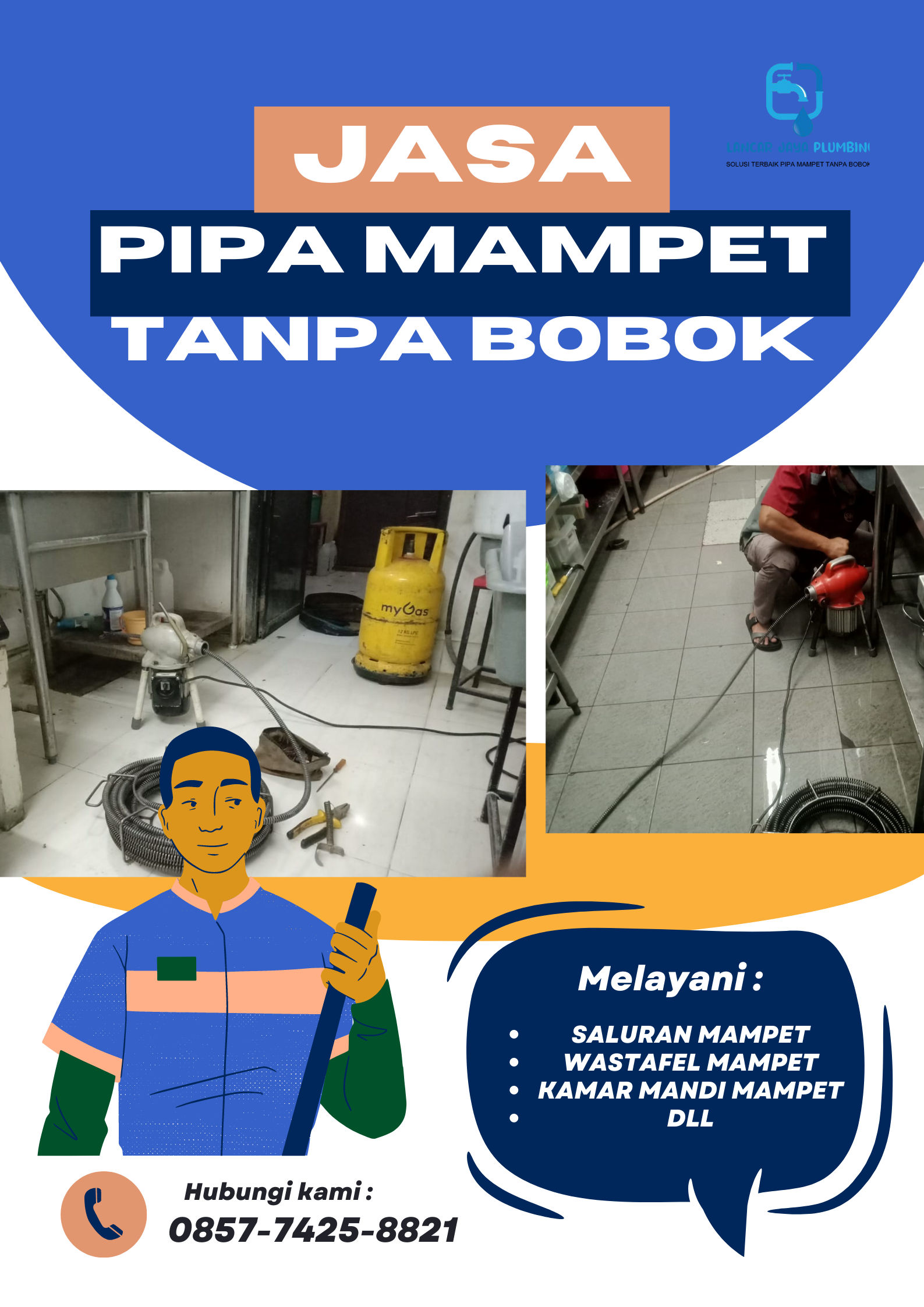 Jakarta Tersumbat? Panggil Ahli, Saluran Lancar Sekejap!   Bye-Bye Mampet! Jasa Saluran Jakarta Siap Selamatkan Hari Anda   Saluran Macet Bikin Stres? Ini Solusi Jitu di Jakarta!   Rahasia Saluran Lancar Tanpa Ribet? Jasa Profesional Jakarta Ungkap!   STOP! Jangan Panik D