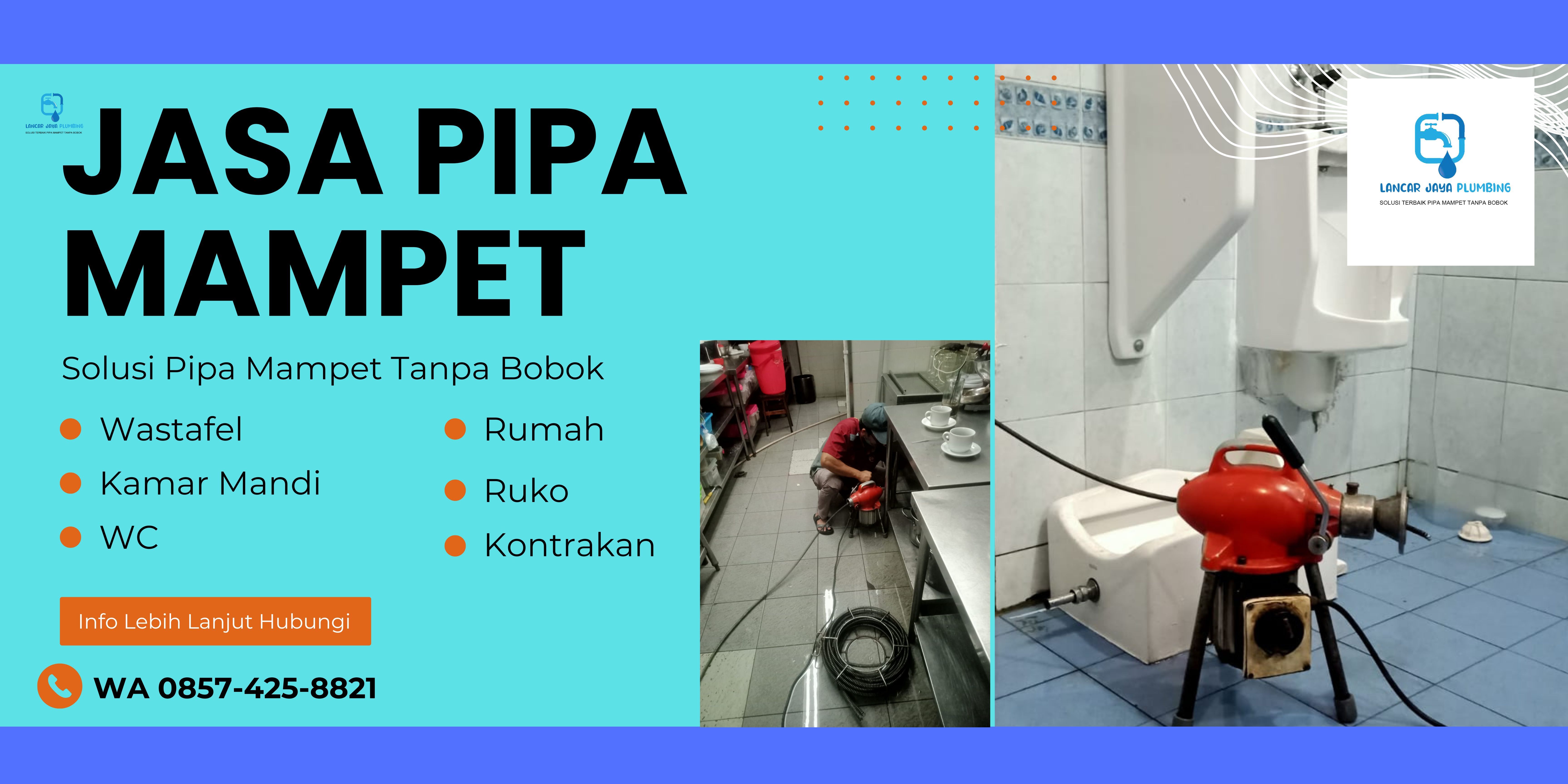 Jasa Pipa Mampet Ciledug: Atasi Saluran Tersumbat dengan Cepat & Profesional   Ahli Pipa Mampet Ciledug: Solusi Tepat untuk WC, Wastafel, & Saluran Air Macet   Pipa Mampet? Ini Jasa Pipa Mampet Ciledug Terbaik & Terpercaya!   Jasa Pipa Mampet